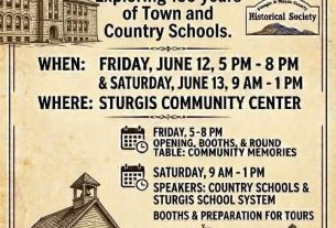 Hey Sturgis! Mark Your Calendars!