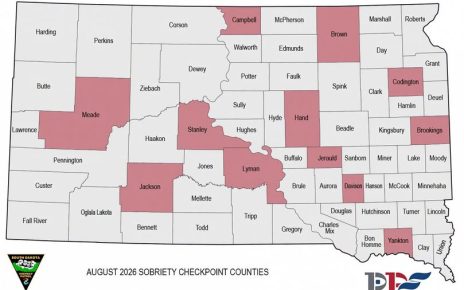 Highway Patrol Announces August Sobriety Checkpoints