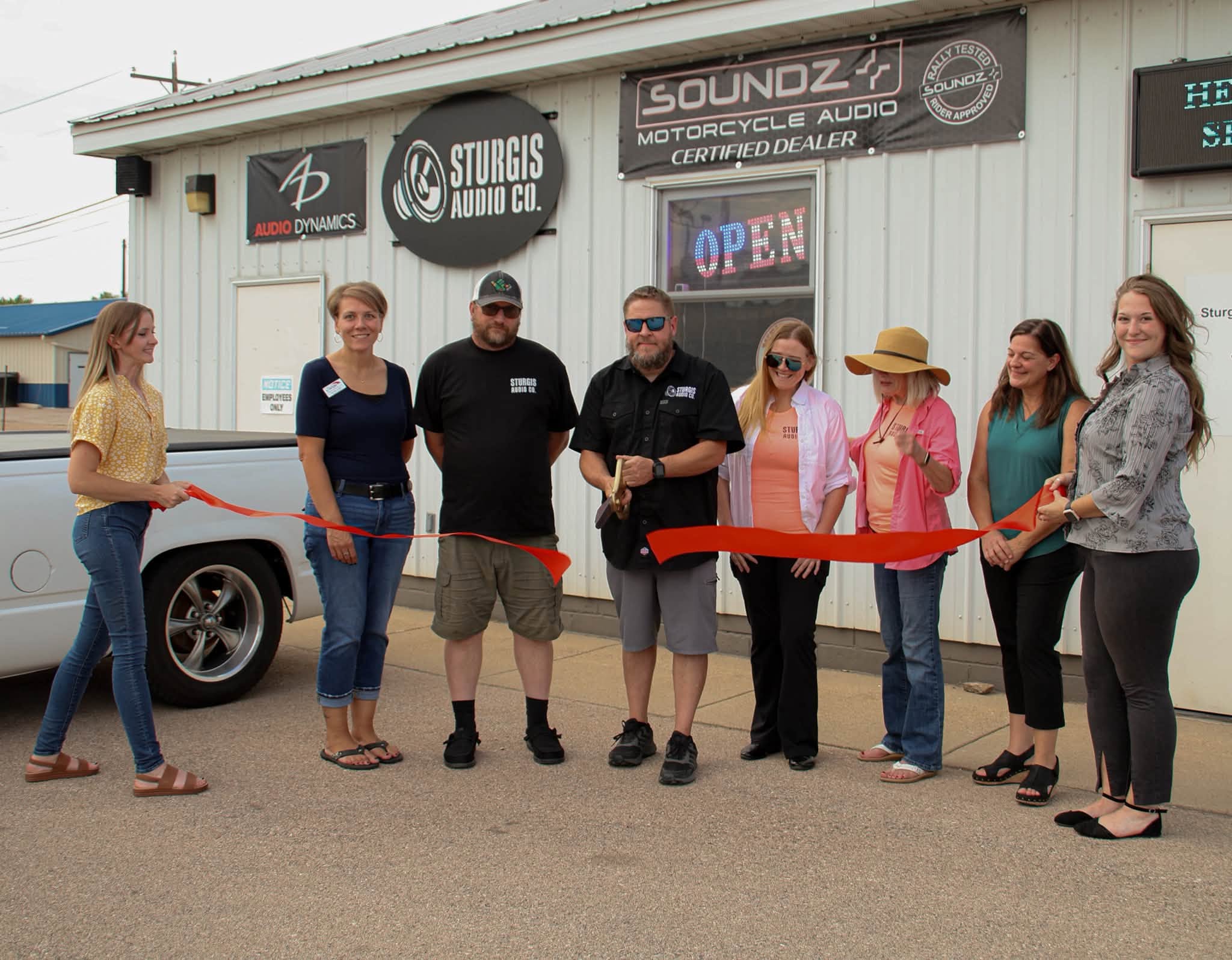 Sturgis Audio Cuts Ribbon