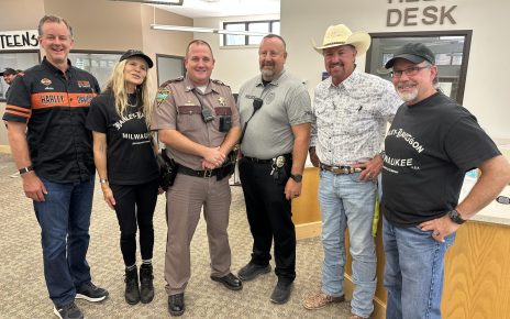 Harley Davidson’s Top Man Honors Veterans