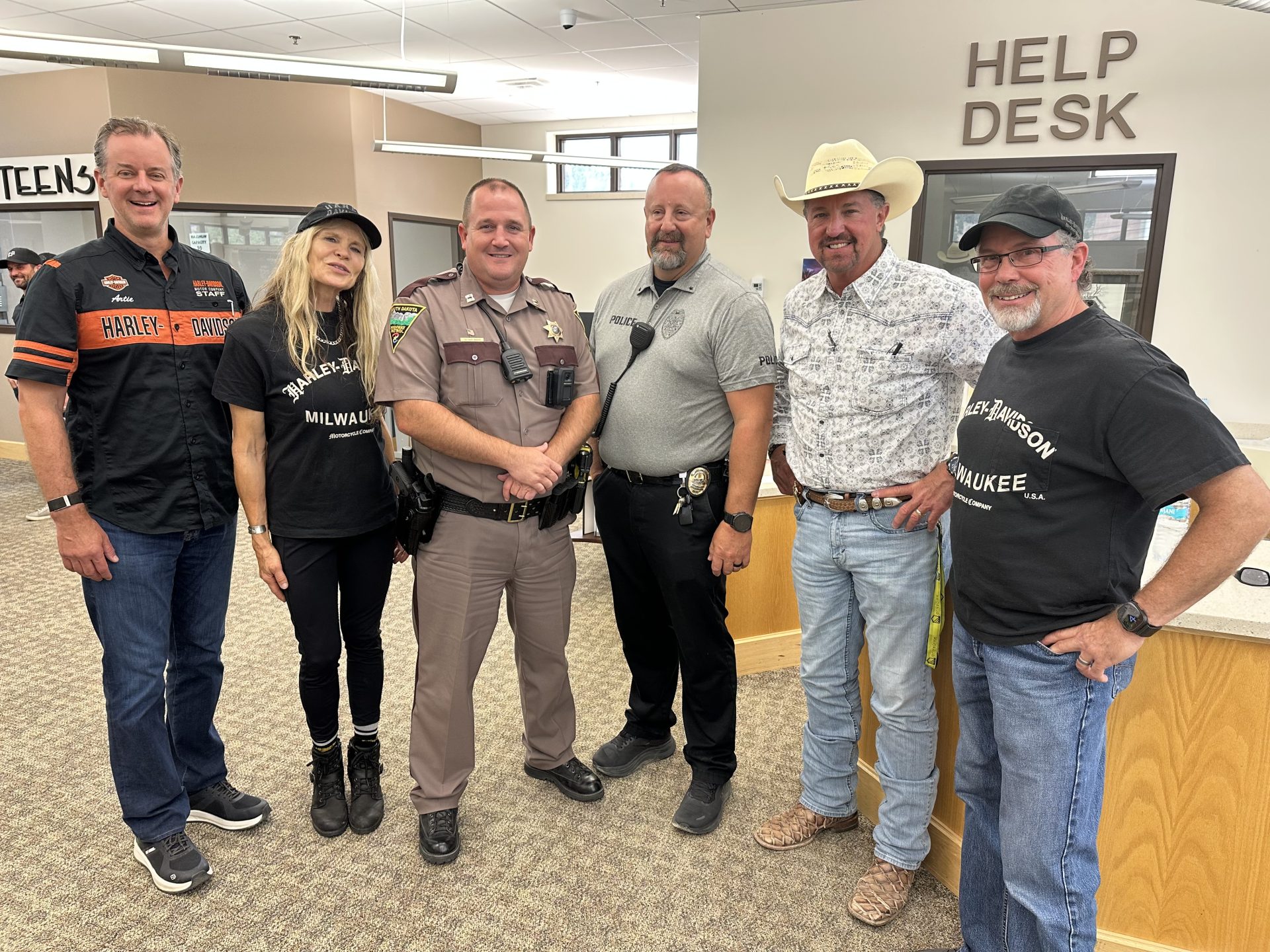 Harley Davidson’s Top Man Honors Veterans