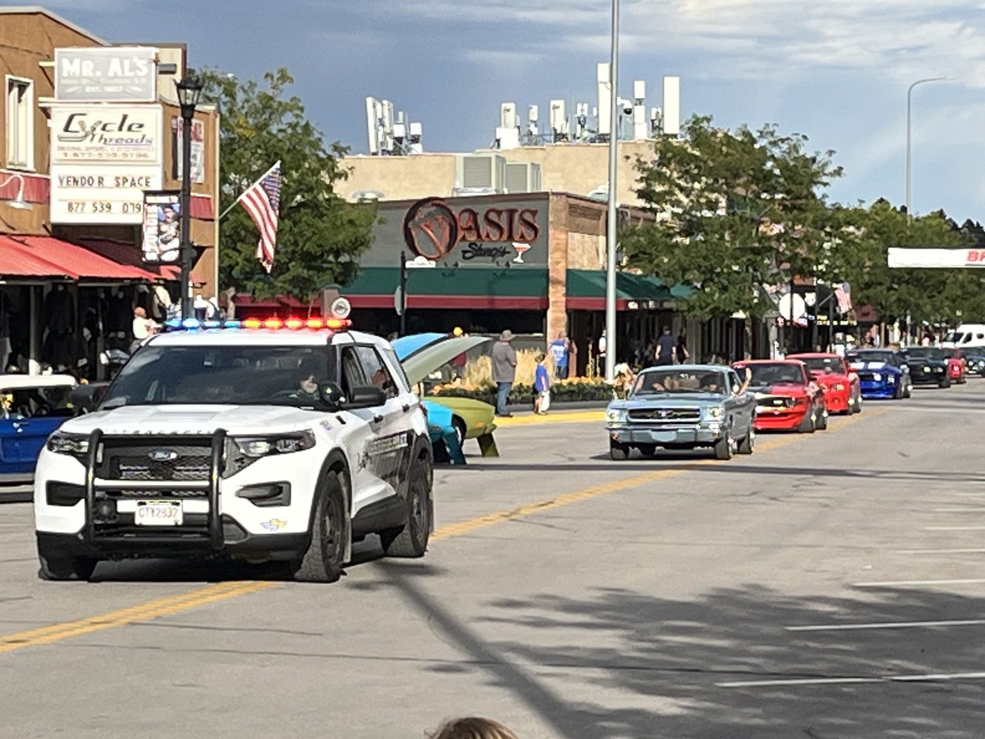 Sturgis Mustang Rally Finale! Parade and Loud Pipes Contest!